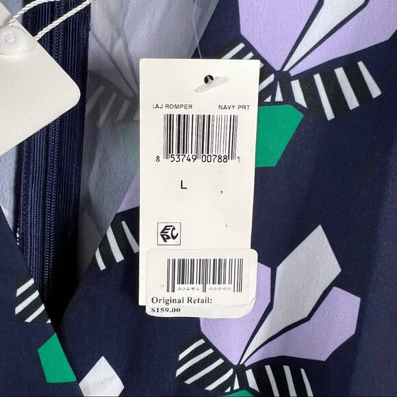 MARE MARE Cold Shoulder Romper Jumpsuit NWT in Large - Picture 3 of 4